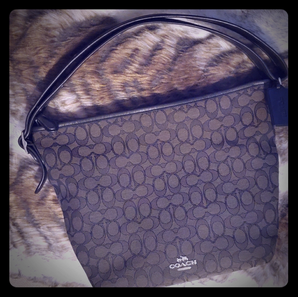 Authentic Coach Cross Body Bag
